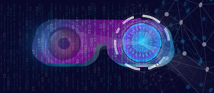 AI bionic vision device to treat blind